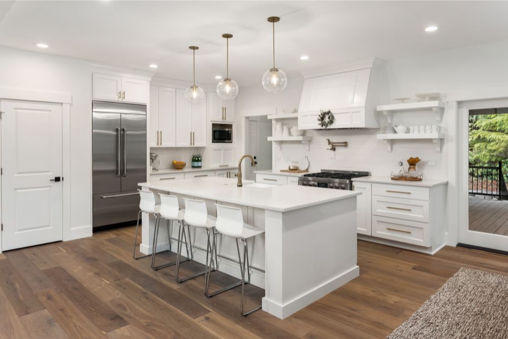 White interior for kitchen | House of Carpet